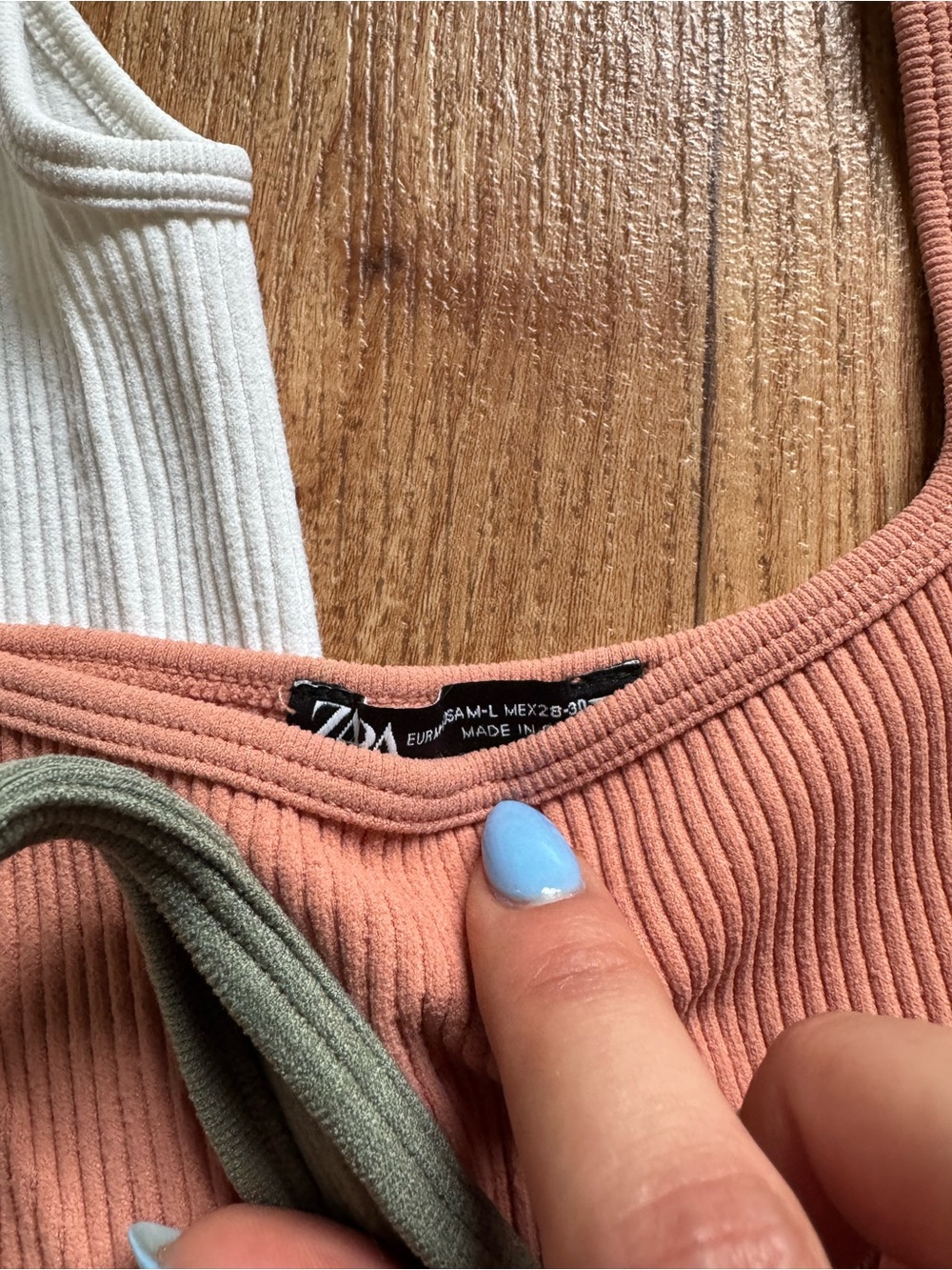 Zara Ribbed Cropped Tank Top Bundle - Picture 3 of 4